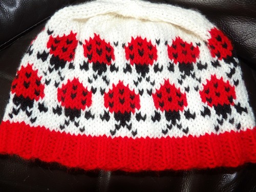 Knitting pattern ladybird - pattern, 3