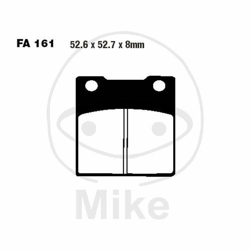 Pads ebc fa161v - pads, 737.70.35