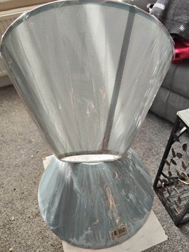 Light blue lamp shades - light,