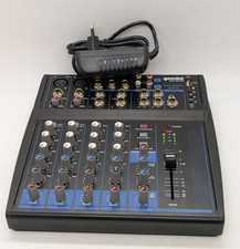 EU PLUG Gemini GEM-08USB compact 8-channel analogue mixer 2 XLR mic channels EQ