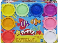 Play-doh Rainbow 8 x 2oz Can