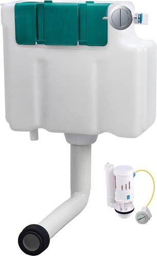 Concealed btw toilet cistern - concealed,