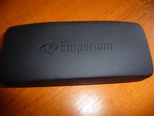 Emporium Brand Stylish Black Hard Glasses case  - great condition