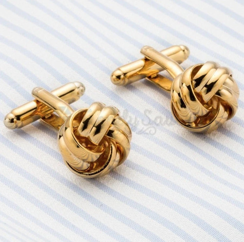 Twist knot head - twist, silver
