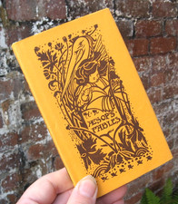 1974 Aesop's Fables- Charles Robinson Illustrated Art Nouveau Rare