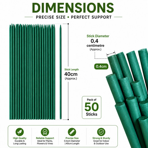 Green flower sticks bamboo - sticks,