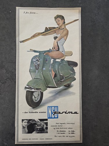 Nsu prima scooter danish - nsu,