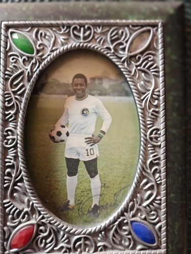 Original pele autographed - pele,