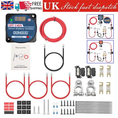 Split charge relay - relay, kit
