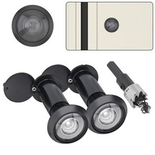 2 PACK Solid Brass Door Viewer