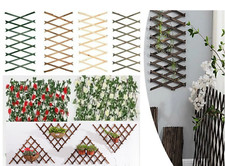 Expanding Garden Wooden Wood Trellis Wall Fence Panel Climbing Plants 1.8m,6ft 