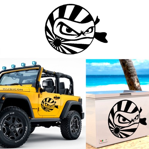 Jdm ninja maniac sticker - ninja, maniac,