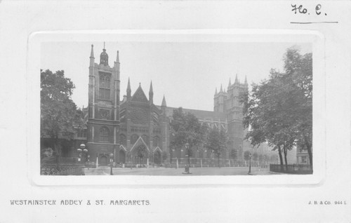 Postcard westminster abbey - postcard,