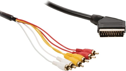 Scart plug to - 1.5m,