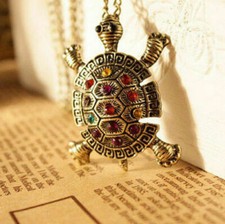 Vintage Turtle Necklace