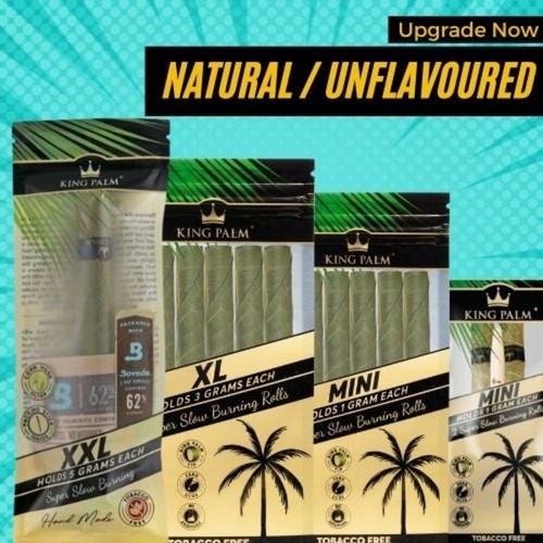 King palm pack natural - palm, 4-pack