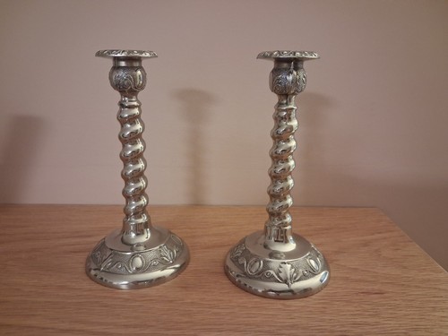 Pair vintage chrome - vintage,