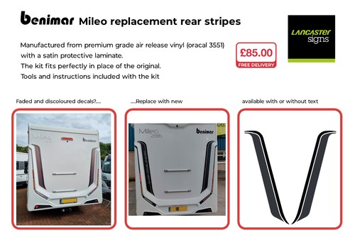 Benimar mileo motorhome rear - benimar,