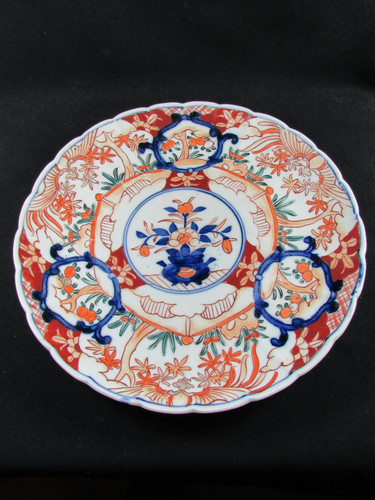 Japanese imari large plate - imari,