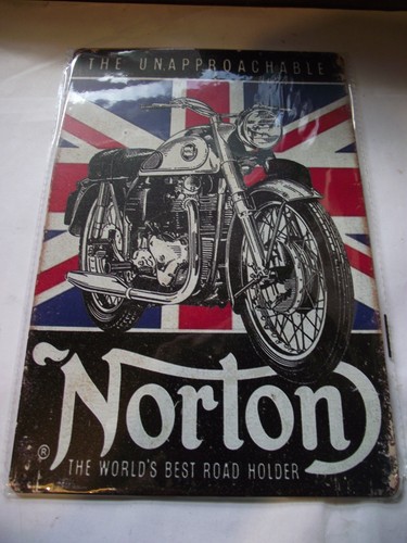 Norton retro motorcycle - retro,
