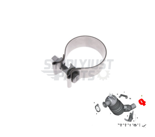 Exhaust cat dpf clamp for - cat,