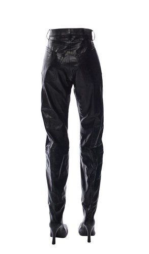Balenciaga falcon leather pant - leather,