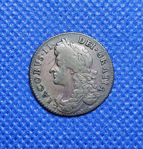 1686 sixpence james - 1686, british