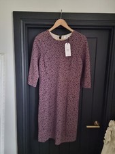 Noa Noa Patterned Structure Jersey Dress Size Medium BNWT RRP £69