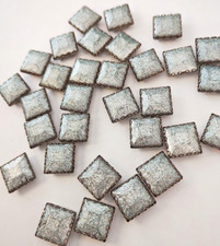 x8 Small Square Metal pewter