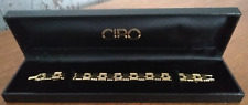 Ciro D'orlan Bracelet Gold Plated Vintage Costume Jewellery 18cm 1cm 31gr