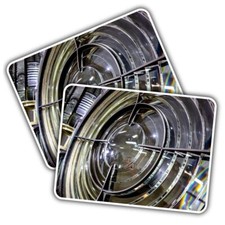 2x Vinyl Sticker Lighthouse