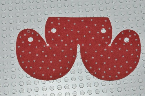 Lego dark red cloth bed - dark,
