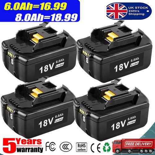 For makita 18v 0ah 8 - for, 8.0ah