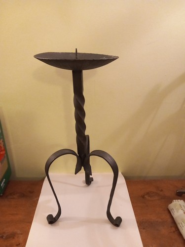 Vintage cast iron steel large - iron/steel,
