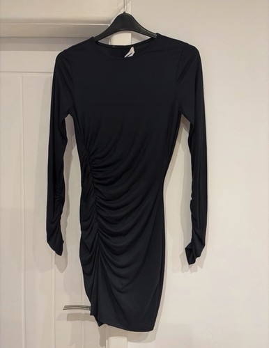 Reiss charcoal ruched jersey - ruched,