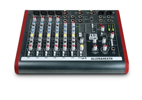 Allen heath zed 10fx - heath, –