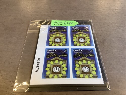 Spanish postage stamps block - spanish,