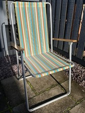 Vintage Multi Striped Folding