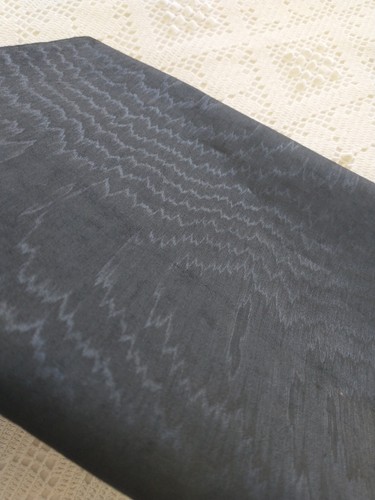 Rare vintage black moire - rare,