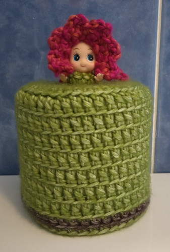 Handmade crochet baby doll - handmade,