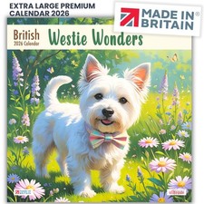 Calendar 2026 Fun Dog Westie