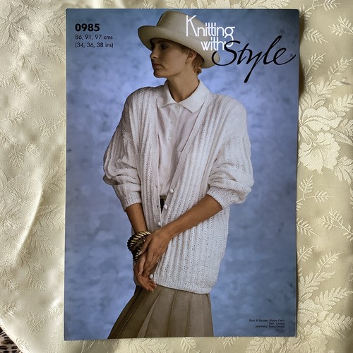 Style knitting pattern 0985