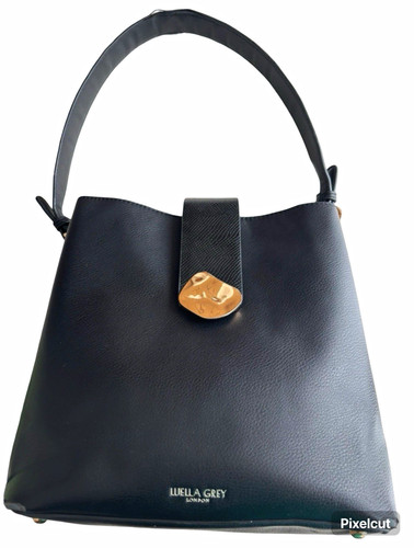 Luella grey black - grey, pebbled