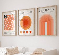 Set of 3 Bauhaus Prints A5 A4