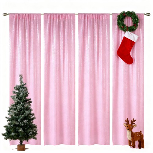 Pcs pink sequin backdrop - sequin,