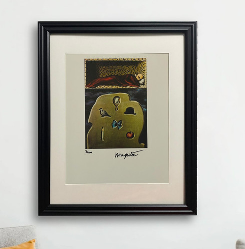 Rene magritte hand signed - rene,