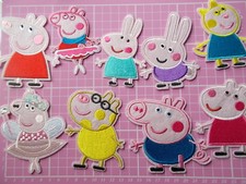 Cartoon Pink Pig Iron/Sew On