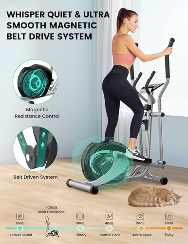 Magnetic elliptical cross - magnetic,