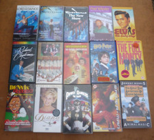 15 VINTAGE VHS TAPES USED