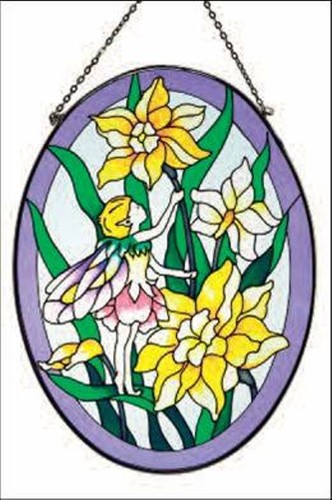 Suncatcher fairy with yellow - fairy,